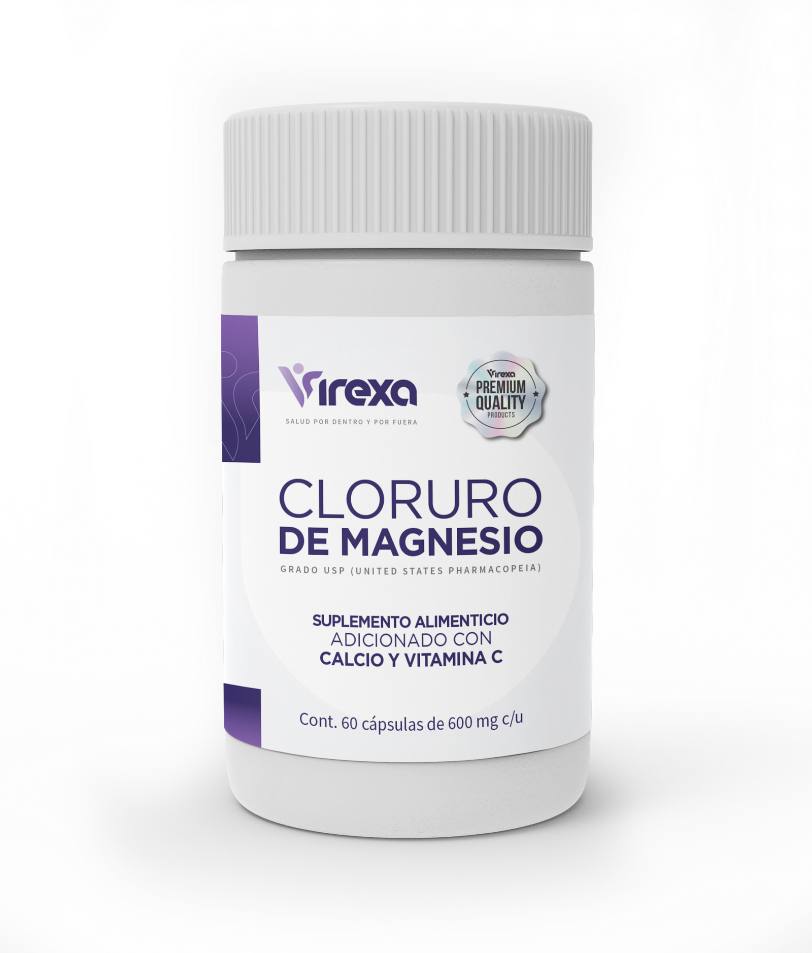 Cloruro De Magnesio, 60 Cápsulas